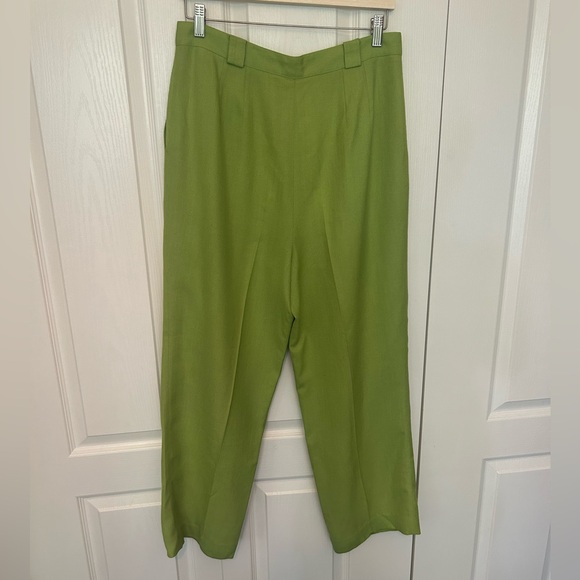 Vintage Simon Chang linen-style high waisted trousers - Picture 5 of 6